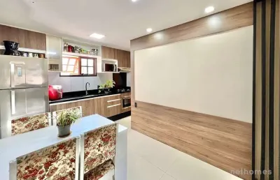 Casa com 2 quartos à venda na rua júlio pereira de souza, 1126, estância velha, canoas, 80 m2 por r$ 326.000
