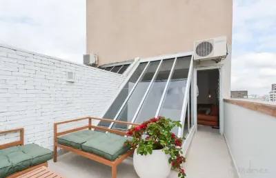 Cobertura com 1 quarto à venda na rua saint hilaire, 79, jardim paulista, são paulo, 58 m2 por r$ 939.000