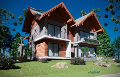 Casa em condomínio fechado com 4 quartos à venda na vinte e oito, 1100, vila dante, canela, 380 m2 por r$ 4.499.000