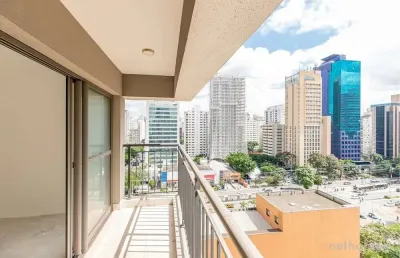 Apartamento com 1 quarto à venda na alameda iraé, 664, moema, são paulo, 25 m2 por r$ 450.000