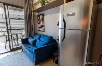 Apartamento com 1 quarto à venda na avenida santo amaro, 1342, vila nova conceição, são paulo, 26 m2 por r$ 550.000