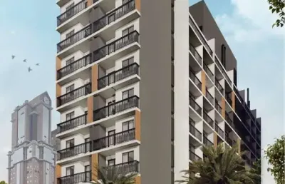 Apartamento com 1 quarto à venda na rua visconde de nacar, 1050, centro, curitiba, 21 m2 por r$ 335.454