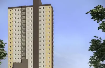 Apartamento com 2 quartos à venda na cerro largo, 195, sítio das madres, taboão da serra, 50 m2 por r$ 280.316