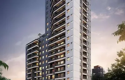 Apartamento com 1 quarto à venda na rua turiassu, 1398, perdizes, são paulo, 25 m2 por r$ 406.152
