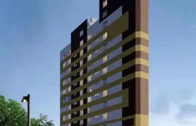 Apartamento com 1 quarto à venda na rua lourenço pinto, 267, centro, curitiba, 27 m2 por r$ 306.689
