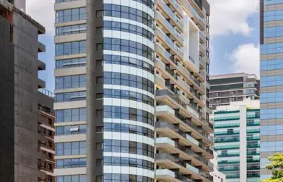 Loft com 1 quarto à venda na avenida indianópolis, 70, moema, são paulo, 61 m2 por r$ 1.405.530