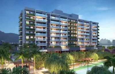 Apartamento com 3 quartos à venda na rua paulo moura, 501, barra da tijuca, rio de janeiro, 129 m2 por r$ 1.439.677