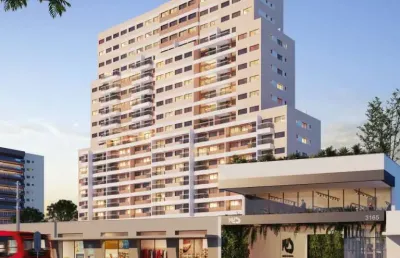 Apartamento com 2 quartos à venda na avenida república argentina, 3165, portão, curitiba, 39 m2 por r$ 431.783