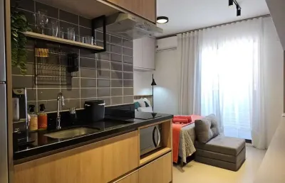 Apartamento com 1 quarto à venda na rua treze de maio, 390, centro, curitiba, 24 m2 por r$ 324.000