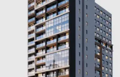 Apartamento com 1 quarto à venda na avenida visconde de guarapuava, 3070, centro, curitiba, 20 m2 por r$ 319.718
