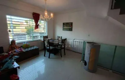 Sobrado com 3 dormitórios à venda, 183 m² por r$ 698.000 - jardim itapoan - santo andré/sp