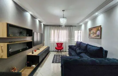 Sobrado com 4 dormitórios à venda, 185 m² por r$ 980.000,00 - vila guiomar - santo andré/sp