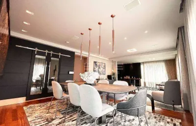 Apartamento com 3 dormitórios à venda, 248 m² por r$ 2.750.000,00 - jardim - santo andré/sp