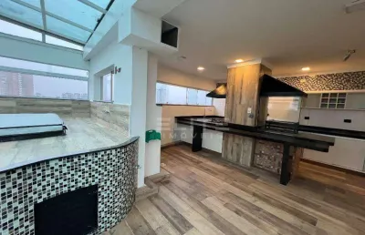 Cobertura com 2 dormitórios à venda, 190 m² por r$ 1.900.000,00 - campestre - santo andré/sp