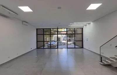 Salão para alugar, 220 m² por r$ 21.528,06/mês - jardim - santo andré/sp