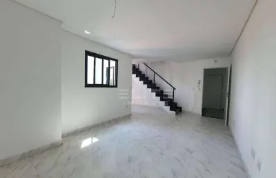 Cobertura com 2 dormitórios à venda, 120 m² por r$ 650.000,00 - vila pires - santo andré/sp
