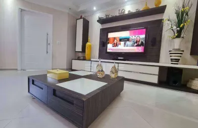 Sobrado à venda, 298 m² por r$ 1.780.000,00 - vila assunção - santo andré/sp