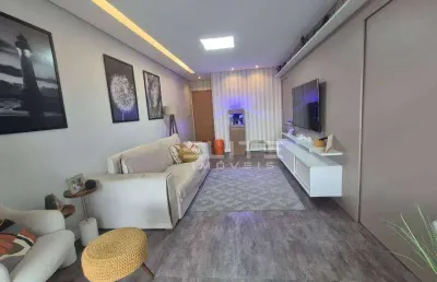 Apartamento à venda, 77 m² por r$ 690.000,00 - campestre - santo andré/sp