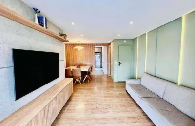 Apartamento com 3 dormitórios à venda, 96 m² por r$ 890.000,00 - vila valparaíso - santo andré/sp