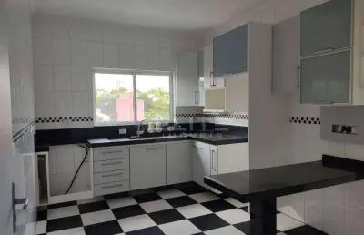 Sobrado com 3 dormitórios para alugar, 250 m² por r$ 5.653,85/mês - vila assunção - santo andré/sp