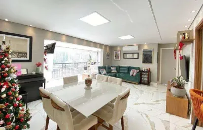 Apartamento com 3 dormitórios à venda, 133 m² por r$ 1.799.000,00 - jardim - santo andré/sp