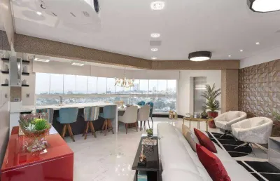 Apartamento à venda, 160 m² por r$ 2.235.000,00 - vila guiomar - santo andré/sp