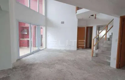 Apartamento duplex com 5 dormitórios à venda, 316 m² por r$ 2.660.000,00 - vila assunção - santo andré/sp