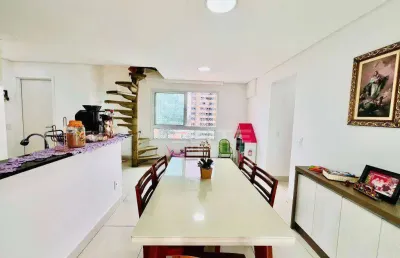 Cobertura à venda, 140 m² por r$ 870.000,00 - jardim - santo andré/sp