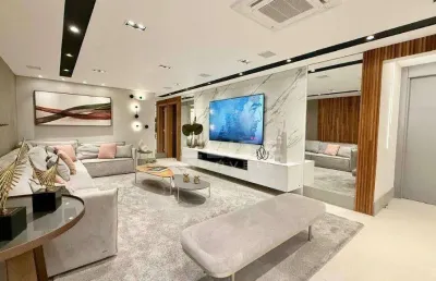 Apartamento com 3 dormitórios à venda, 191 m² por r$ 3.500.000,00 - campestre - santo andré/sp