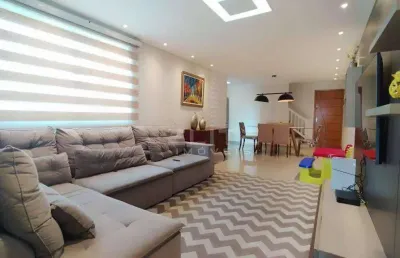 Cobertura com 3 dormitórios à venda, 230 m² por r$ 900.000,00 - campestre - santo andré/sp