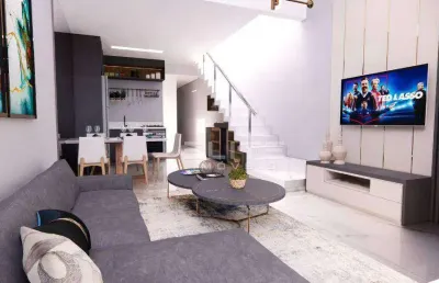 Casa com 3 dormitórios à venda, 177 m² por r$ 790.000 - vila camilópolis - santo andré/sp