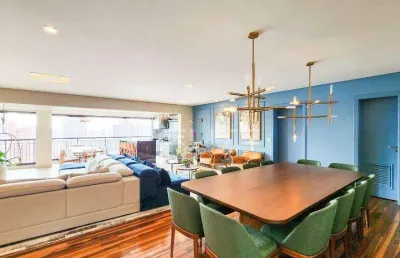 Apartamento à venda com 3 quartos, 236 m² por r$ 4.200.000 - vila gilda - santo andré/sp