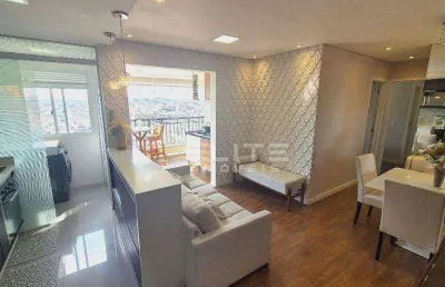Apartamento com 2 dormitórios à venda, 64 m² por r$ 725.000,00 - parque jaçatuba - santo andré/sp