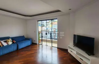 Apartamento com 3 dormitórios para alugar, 104 m² por r$ 3.924,00/mês - campestre - santo andré/sp