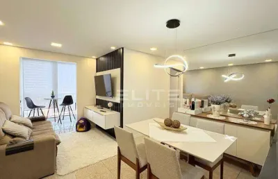 Apartamento com 3 dormitórios à venda, 73 m² por r$ 650.000,00 - vila helena - santo andré/sp