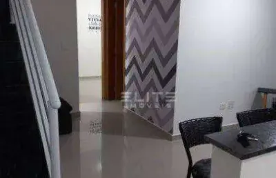 Cobertura com 2 dormitórios para alugar, 83 m² por r$ 2.800,01/mês - vila assunção - santo andré/sp