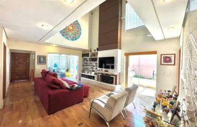 Sobrado com 3 dormitórios para alugar, 399 m² por r$ 10.083,33/mês - jardim - santo andré/sp