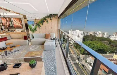 Apartamento com 3 dormitórios à venda, 165 m² por r$ 1.760.000,00 - jardim - santo andré/sp