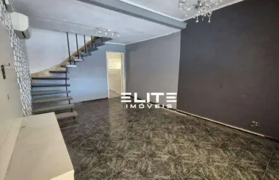 Sobrado com 3 dormitórios para alugar, 125 m² por r$ 3.049,20/mês - campestre - santo andré/sp