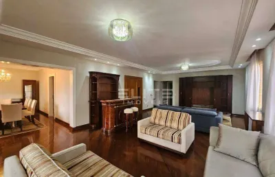 Apartamento com 4 dormitórios para alugar, 309 m² por r$ 14.006,71/mês - jardim - santo andré/sp