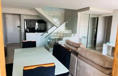 Cobertura com 3 dormitórios à venda, 158 m² por r$ 1.380.000,00 - campestre - santo andré/sp