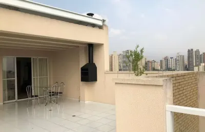 Cobertura com 3 dormitórios à venda, 156 m² por r$ 1.200.000,00 - campestre - santo andré/sp