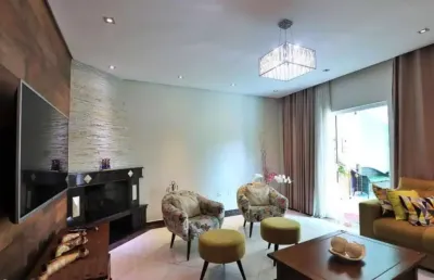 Sobrado à venda, 438 m² por r$ 2.700.000,00 - jardim - santo andré/sp