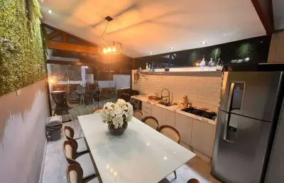 Cobertura com 3 dormitórios à venda, 172 m² por r$ 1.007.000,00 - vila bastos - santo andré/sp