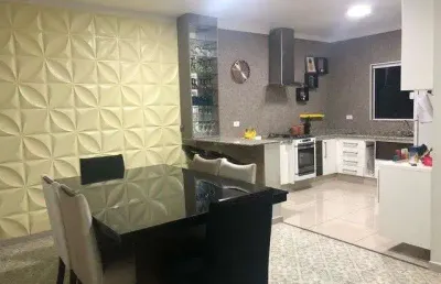 Casa com 3 quartos à venda na rua colinhi, 62, vila tibiriçá, santo andré, 190 m2 por r$ 820.000