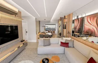 Apartamento com 3 dormitórios à venda, 165 m² por r$ 1.820.000,00 - jardim - santo andré/sp