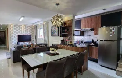 Cobertura com 3 dormitórios à venda, 160 m² por r$ 800.000,00 - campestre - santo andré/sp