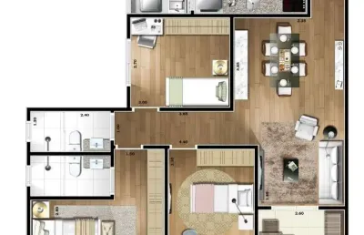 Apartamento com 3 dormitórios à venda, 84 m² por r$ 959.000,00 - santa paula - são caetano do sul/sp