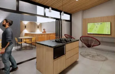 Cobertura com 2 quartos à venda na rua das figueiras, 2434, campestre, santo andré, 112 m2 por r$ 870.000
