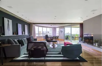 Apartamento à venda, 275 m² por r$ 5.500.000,00 - jardim - santo andré/sp